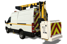 Minibus Hire Bath - 12.5M Cherry Picker 3.5T - Van hire Bath